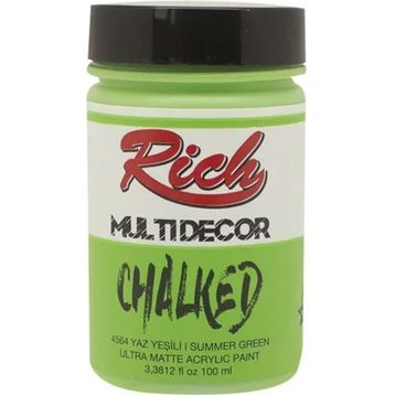 Rich 4564 Yaz Yeşili 100 ml Multi Decor Chalked Akrilik Boya