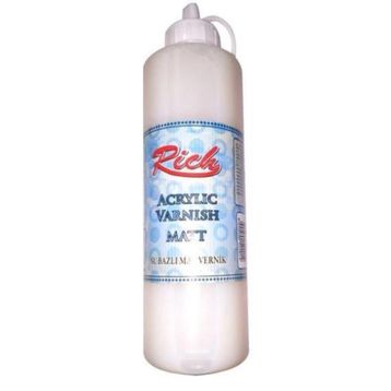 Rich 500-2521 500cc Vernik Su Bazlı Yarı Mat Vernik