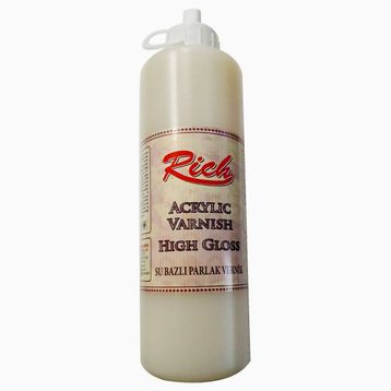 Rich 500 cc Su Bazlı Parlak Vernik