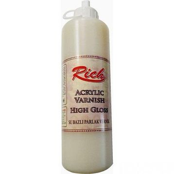 Rich 500 cc Su Bazlı Parlak Vernik