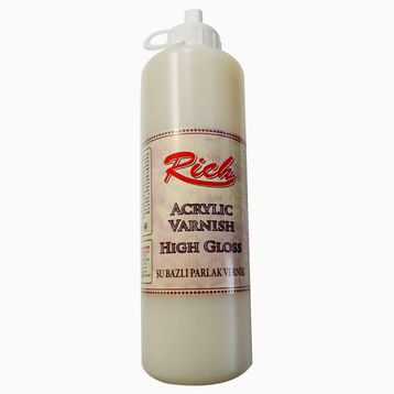 Rich 500 cc Su Bazlı Parlak Vernik