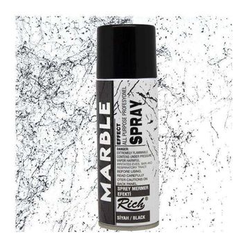 Rich 5745740 200 ml Siyah Marble Effect Sprey Mermer Efekti