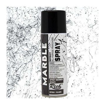 Rich 5745740 200 ml Siyah Marble Effect Sprey Mermer Efekti