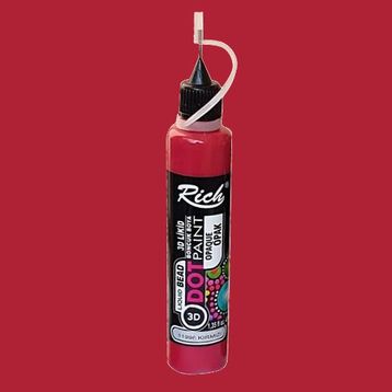 Rich 5795182 Rich 3D Dot Paint Likit 40 cc 11996 Kırmızı Boncuk Boya