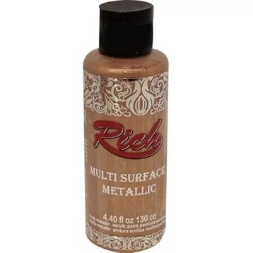 Rich 6524 Bronz Multi Surface Metalik Her Yüzey İçin 120 ml Akrilik Boya