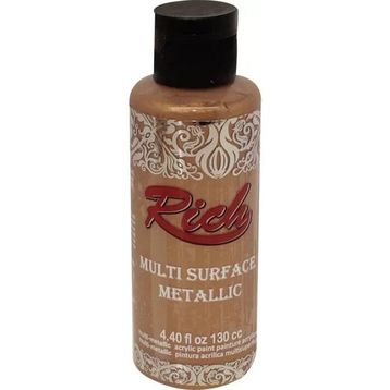 Rich 6524 Bronz Multi Surface Metalik Her Yüzey İçin 120 ml Akrilik Boya