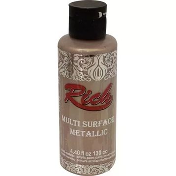 Rich 6526 Latte Multi Surface Metalik Her Yüzey İçin 120 ml Akrilik Boya