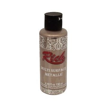 Rich 6526 Latte Multi Surface Metalik Her Yüzey İçin 120 ml Akrilik Boya