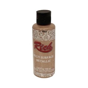 Rich 6530 Pudra Pembe Multi Surface Metalik Her Yüzey İçin 120 ml Akrilik Boya
