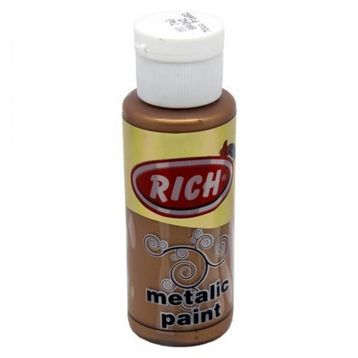 Rich 740 Bronz 60 cc Metalik Akrilik Boya