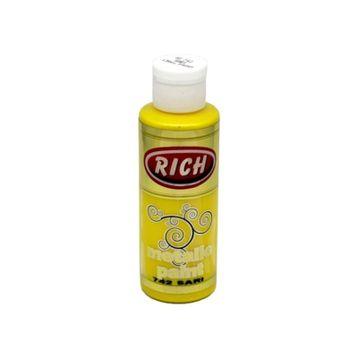 Rich 742 Sarı Metalik Akrilik Boya