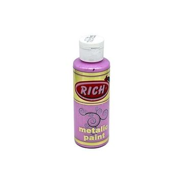 Rich 784 Hayal Pembe Metalik Akrilik Boya 120 ml