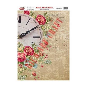 Rich 8075 Pirinç A3 Dekupaj Kağıdı