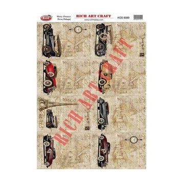 Rich 8089 Pirinç A3 Dekupaj Kağıdı