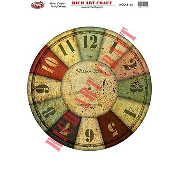 Rich 8114 Pirinç A3 Dekupaj Kağıdı