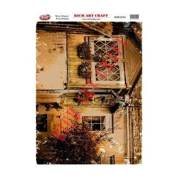 Rich 8151 33x48 cm Dekupaj Kağıdı