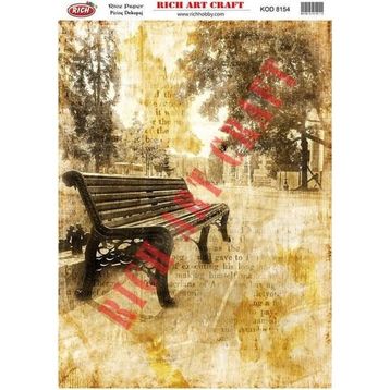 Rich 8154 33x48 cm Dekupaj Kağıdı