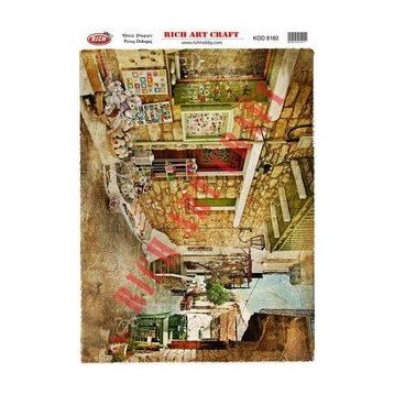 Rich 8160 33x48 cm Dekupaj Kağıdı