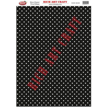 Rich 8249 Pirinç A3 Dekupaj Kağıdı
