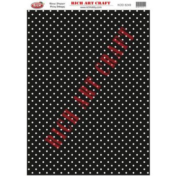 Rich 8249 Pirinç A3 Dekupaj Kağıdı