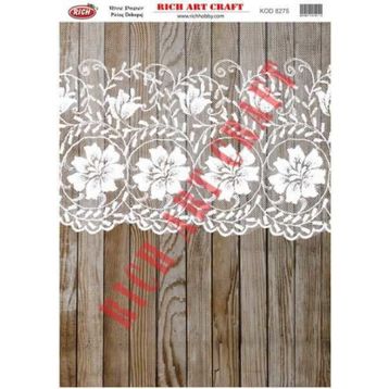 Rich 8269 Pirinç A3 Dekupaj Kağıdı