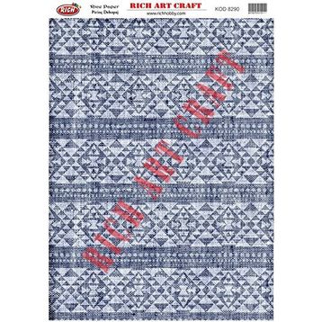 Rich 8290 Pirinç A3 Dekupaj Kağıdı