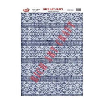 Rich 8290 Pirinç A3 Dekupaj Kağıdı