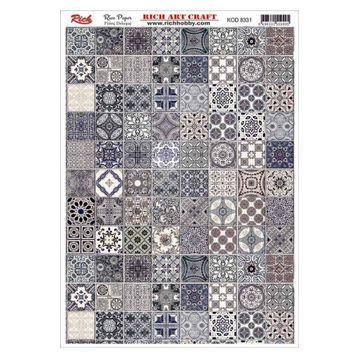 Rich 8331 Pirinç Dekupaj Kağıdı