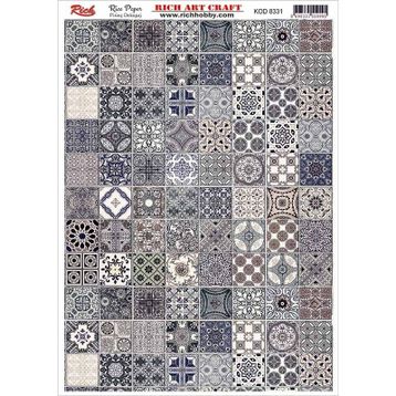 Rich 8331 Pirinç Dekupaj Kağıdı