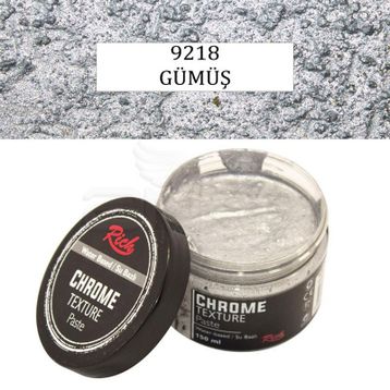 Rich 9218 150 ml Gümüş Chrome Texture Paste