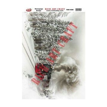 Rich 9390 33x48 cm Dekupaj Kağıdı
