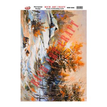 Rich 9392 33x48 cm Dekupaj Kağıdı