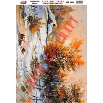 Rich 9392 33x48 cm Dekupaj Kağıdı