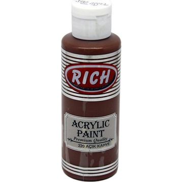 Rich Açık Kahve 130 cc Akrilik Boya