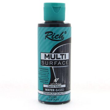 Rich Acrylıc 2238 Siyah120 cc Akrilik Boya
