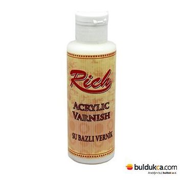 Rich Acrylıc Varnısh Su Bazlı Vernik 500cc