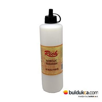 Rich Acrylıc Varnısh Su Bazlı Vernik 500cc