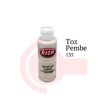 Rich Ak-130-135 Toz Pembe 130cc Akrilik Boya