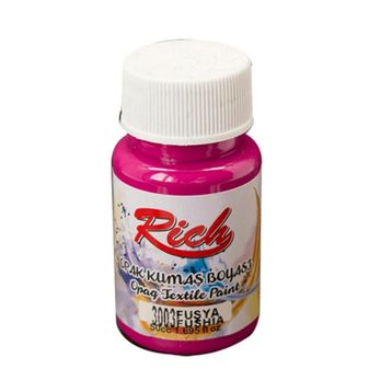 Rich Akrilik Fuşya 50 cc Kumaş Boyası