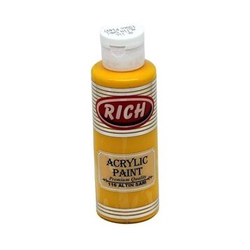 Rich Altın Sarı 130 ml Akrilik Boya