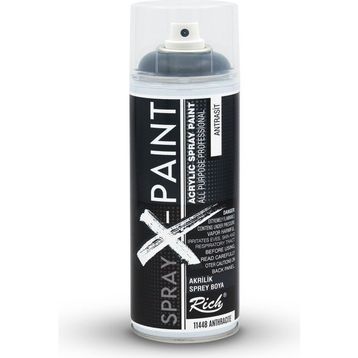 Rich Art-X Spray-X 11448 Antrasit 400 ml Sprey Boya