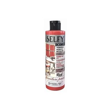 Rich Boya 824 Kardinal Kırmızı 240 cc Selfy Decor Vernikli Mobilya Boyası