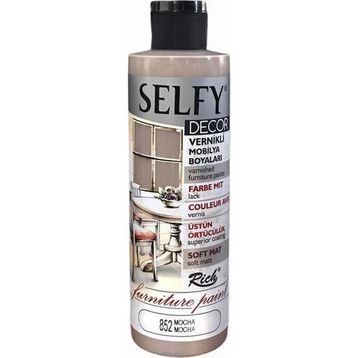 Rich Boya 852 Mocha 240 CC Selfy Decor Vernikli Boya