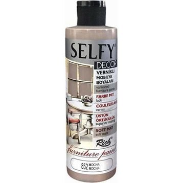Rich Boya 852 Mocha 240 CC Selfy Decor Vernikli Boya