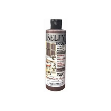 Rich Boya 860 Colombia Kahve 240 cc Selfy Decor Vernikli Mobilya Boyası