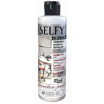 Rich Boya 864 Country Grey 240 CC Selfy Decor Vernikli Boya