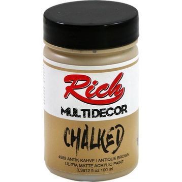 Rich Chalked 4582 Antik Kahve 100cc Akrilik Boya