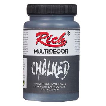 Rich Chalked 4606 Antrasit 250 ml Akrilik Boya