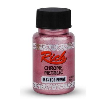 Rich Chrome Metalik Toz Pembe 50 cc Akrilik Boya