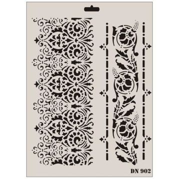 Rich Dantel Seri DN-902 35x25 cm Stencil